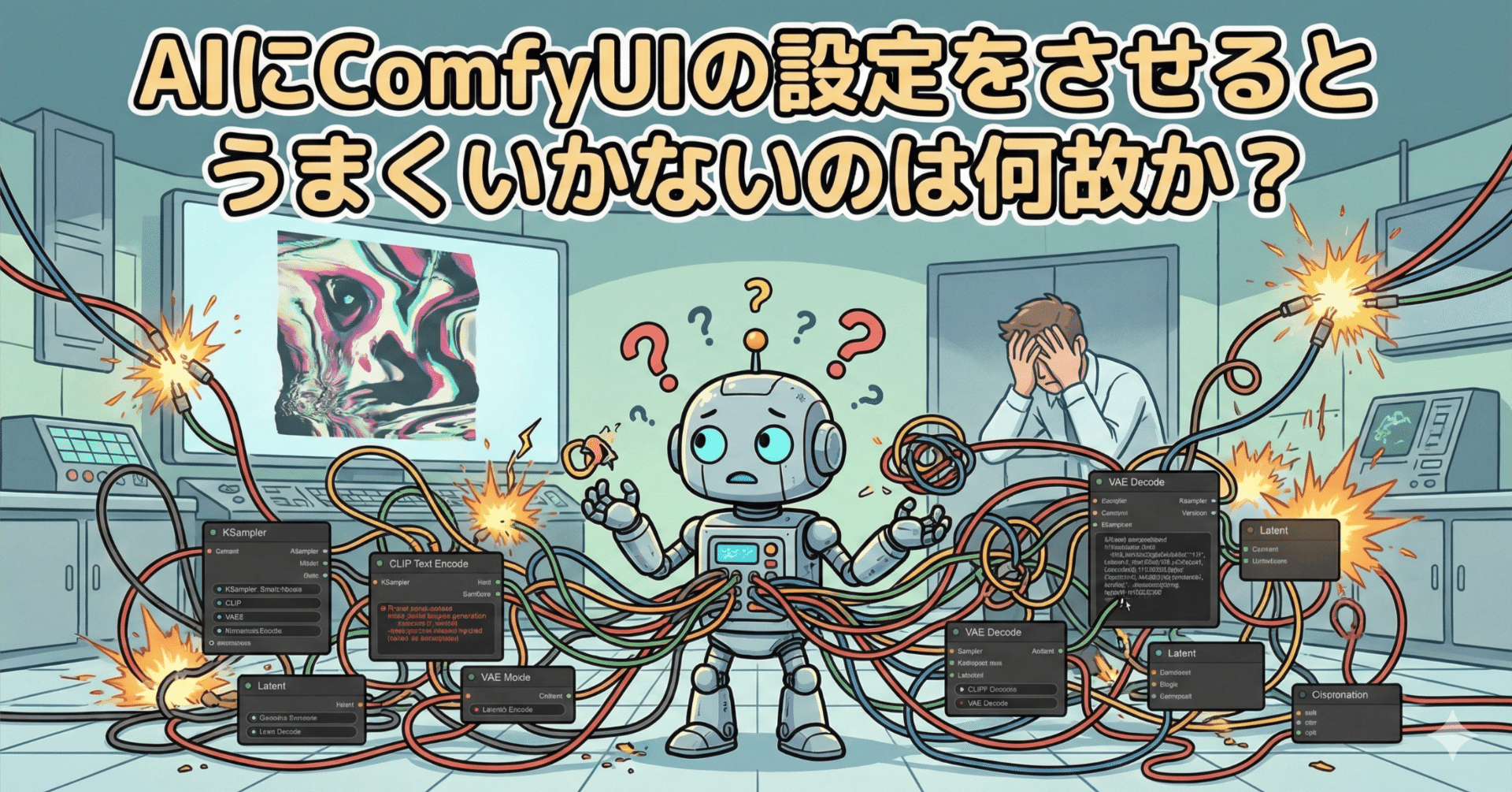 AIにComfyUIの設定をさせるとうまくいかないのは何故か?