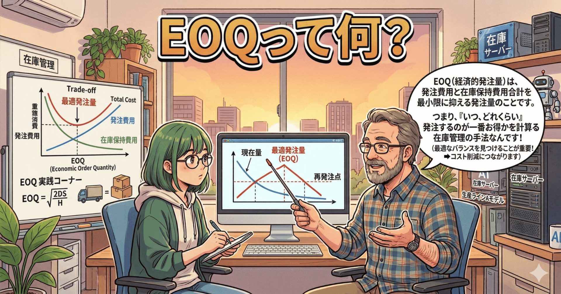 チャッピーに聞いてみた「EOQって何？」