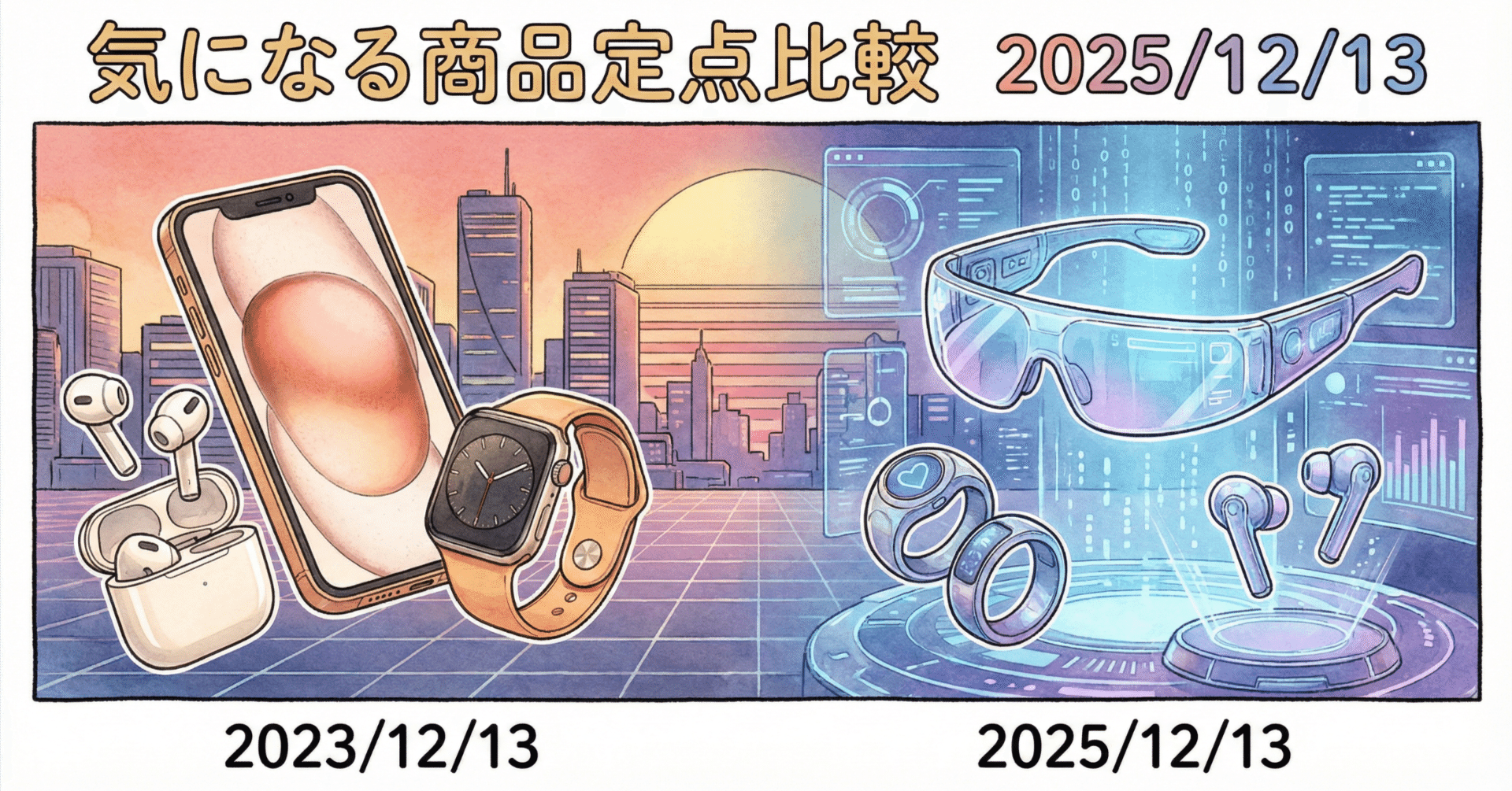気になる商品定点比較 2025/12/13