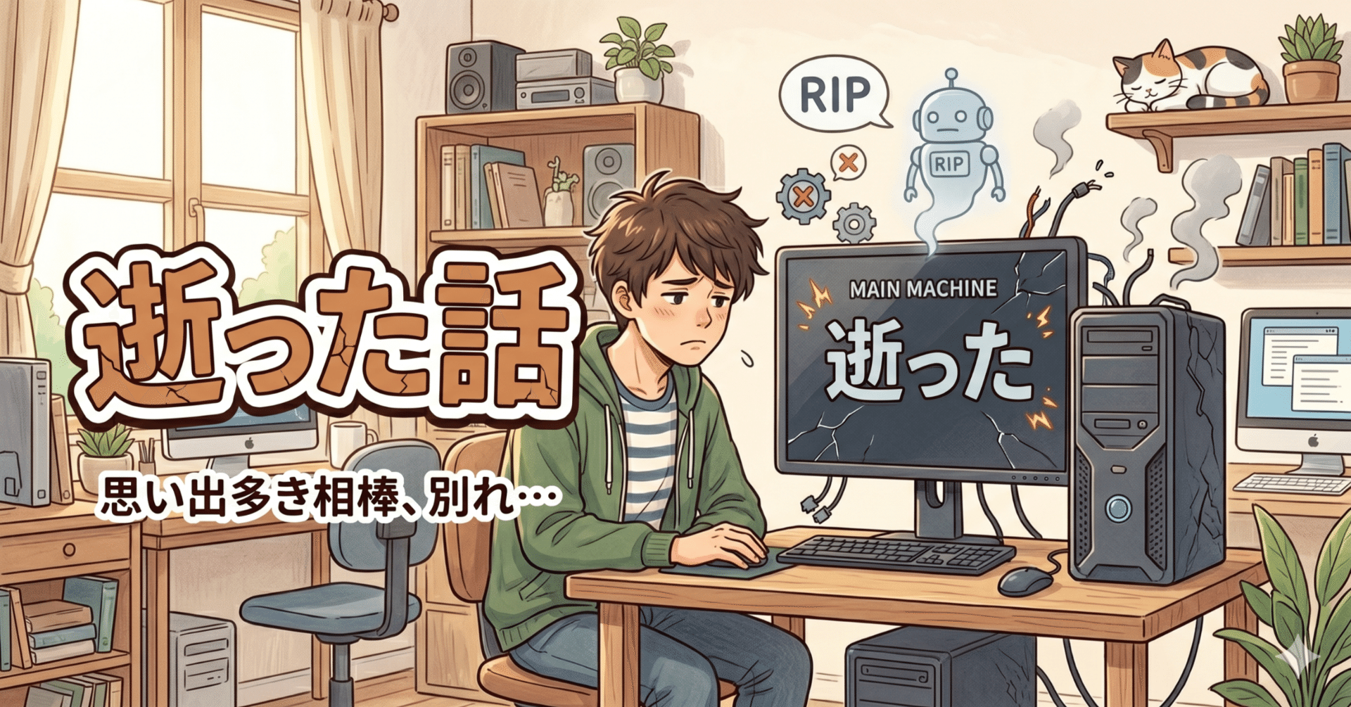 メインマシンが逝った話