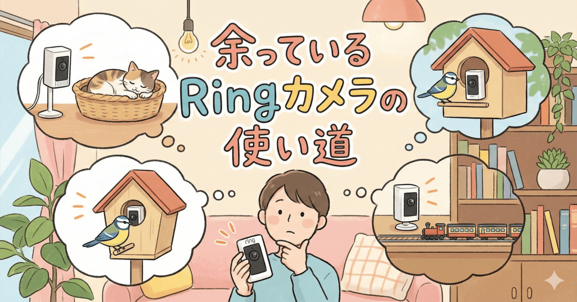 余っているRingカメラの使い道