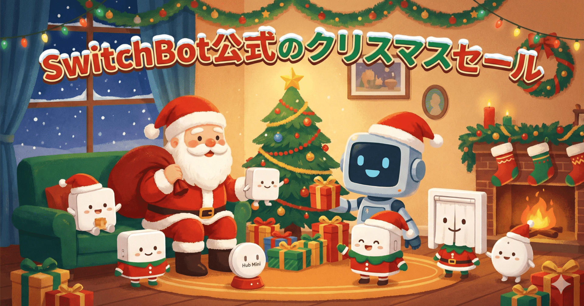 SwitchBot公式のクリスマスセール